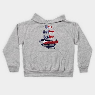 One Nation Under Judgement Romans 1:18-32 Kids Hoodie